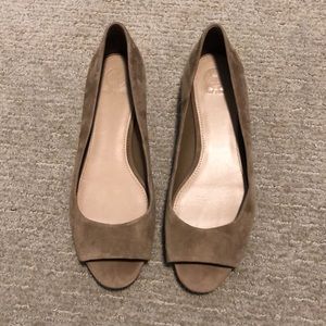 Tory Burch Salinas Peep Toe Ballet